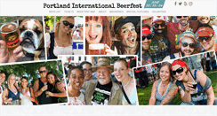 Desktop Screenshot of portland-beerfest.com